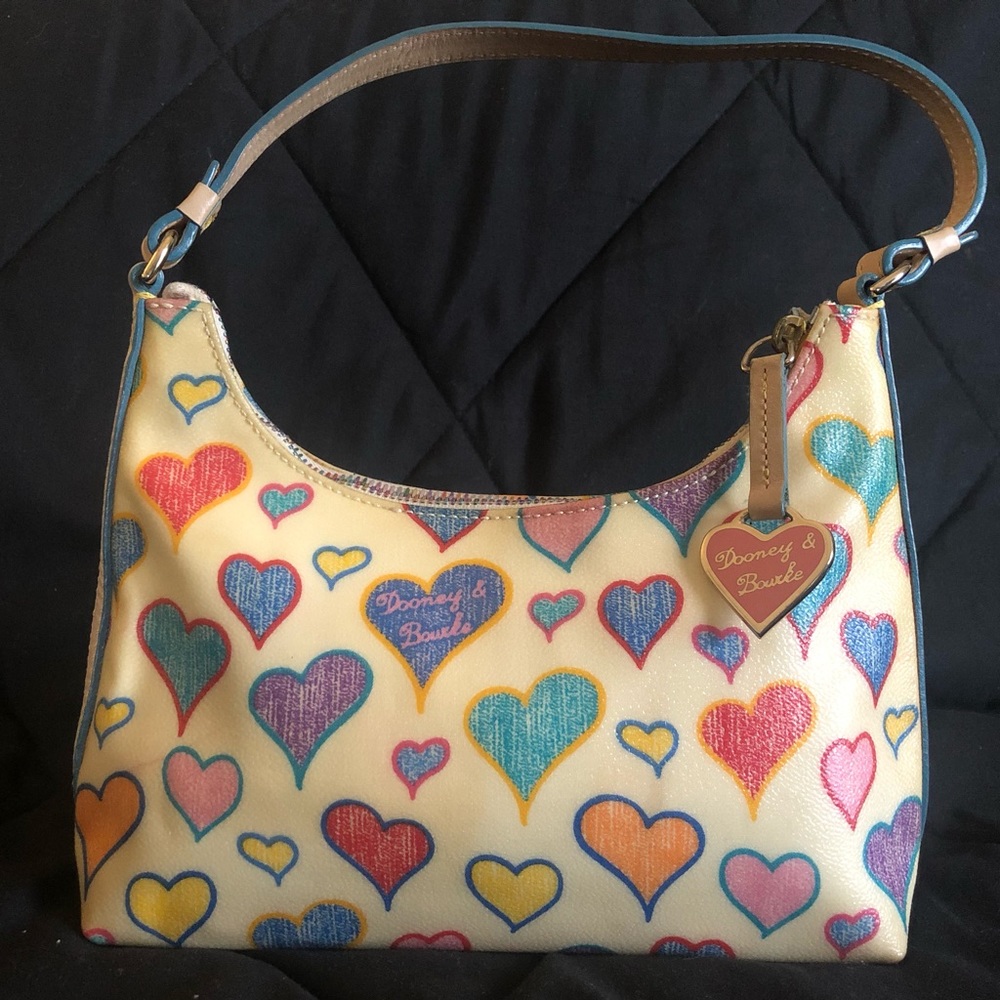 Dooney & Bourke Small Heart Shoulder Purse